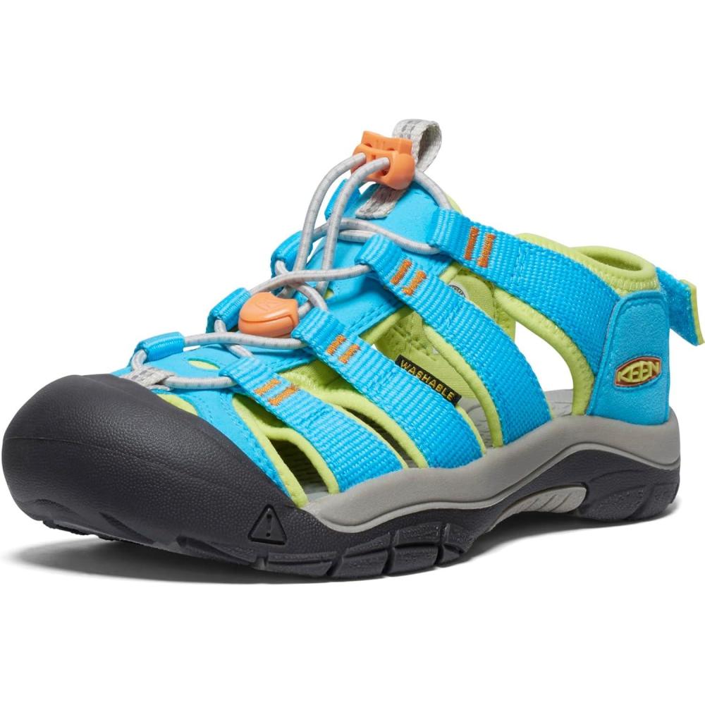 imageKEEN Boys Newport H2 Boundless Sandal Little Kid ampamp Big KidBlue AtollDaiquiri Green