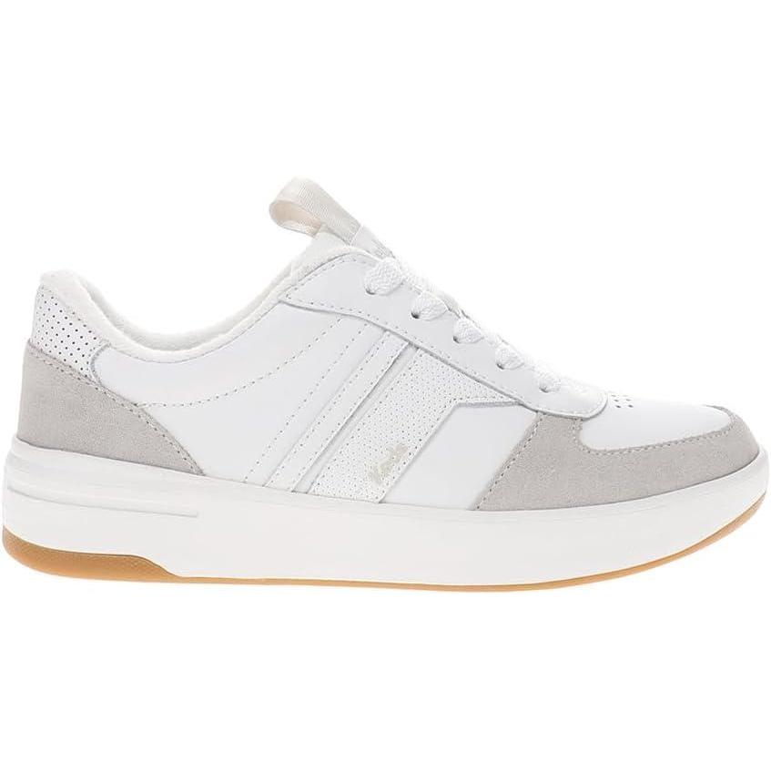 imageKeds Womens The Court Ii SneakerWhiteGrey LeatherSuede