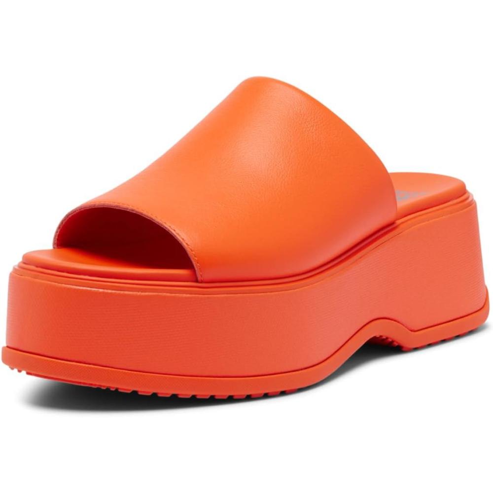 imageSOREL Womens Dayspring Slide SandalsOptimized Orange Optimized Orange