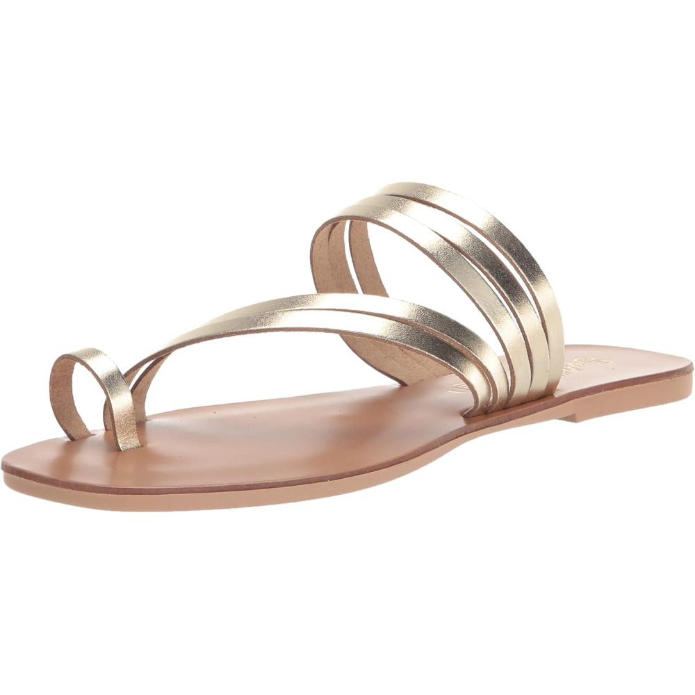 imageSeychelles Womens Summer Rain Flat SandalGold