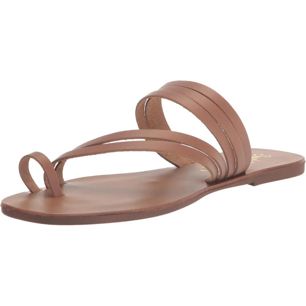 imageSeychelles Womens Summer Rain Flat SandalTan
