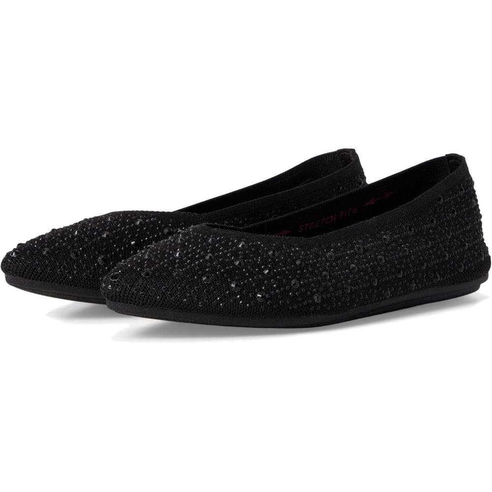 imageSkechers Womens Cleo PointGleam N Glow Ballet FlatBlack