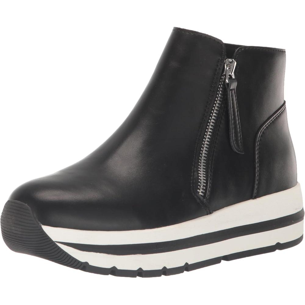 imageSteve Madden Womens Glided SneakerBlack Leather