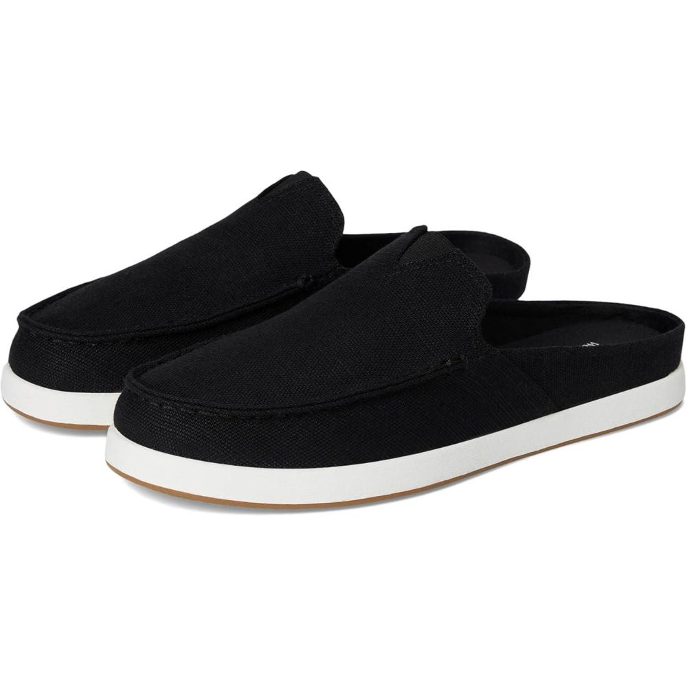 imageTOMS Mens Alonso Mule ClogBlack Canvas