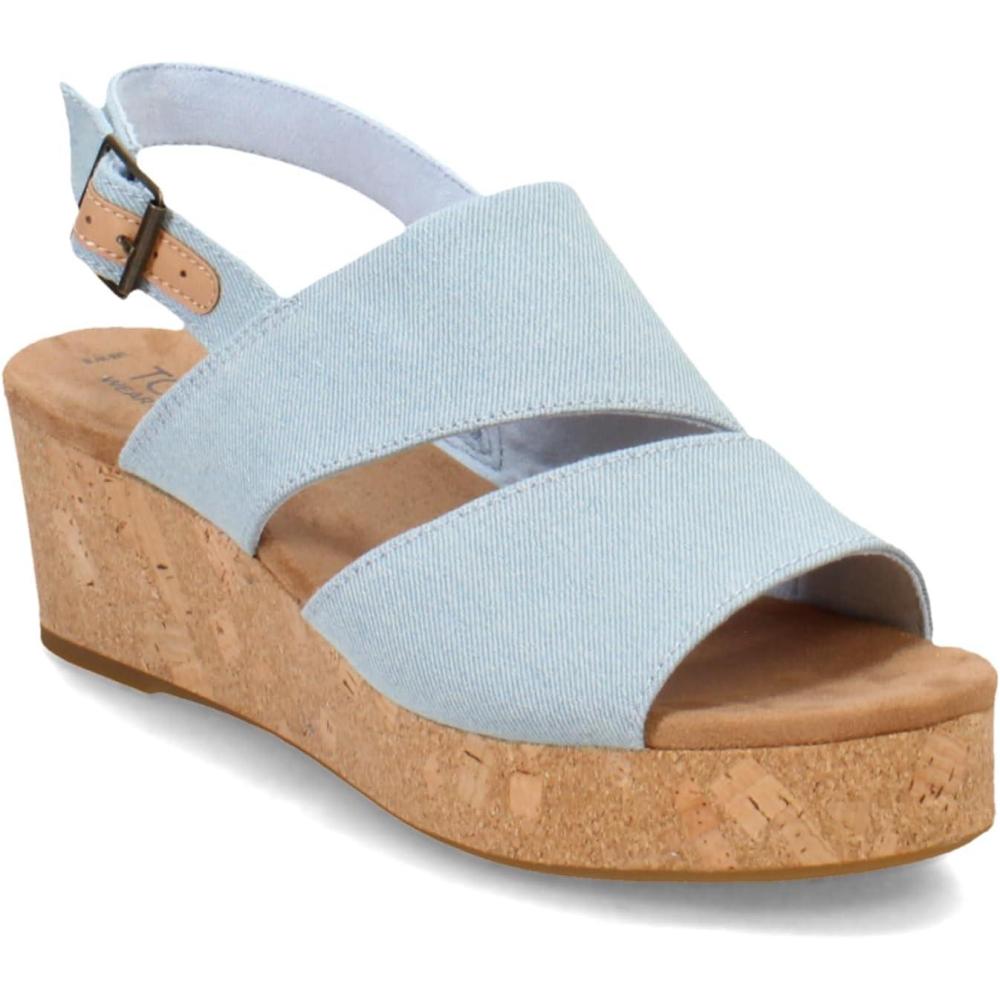 imageTOMS Womens Claudine SandalBlue