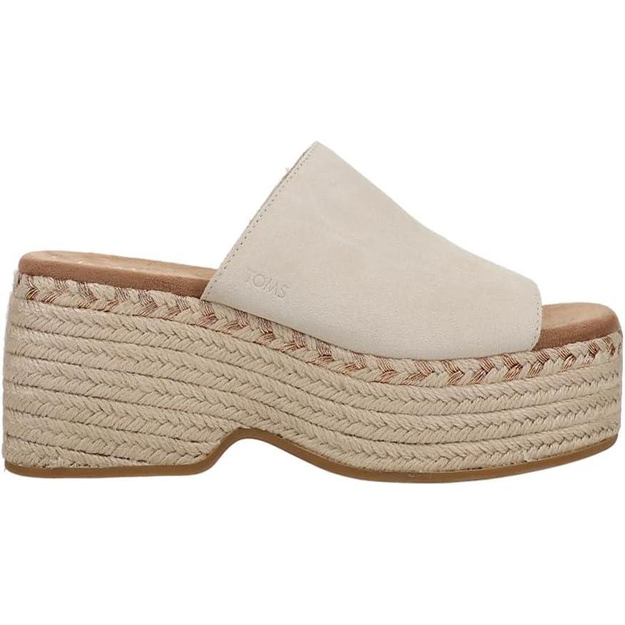 imageTOMS Womens Laila Mule SandalFog Suede