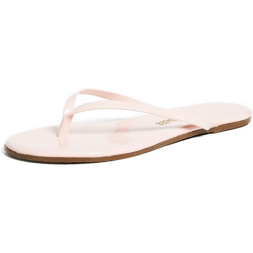 imageTkees Womens FlipFlopGlitters Angel Wings SandalWhip Cream