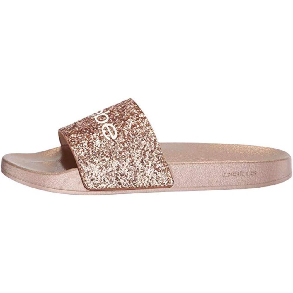 imagebebe Womens Slide SandalRose Gold