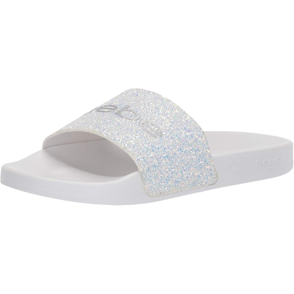 imagebebe Womens Slide SandalWhite
