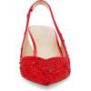 Betsey Johnson Womens Clark(Red/Gold)