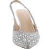 Betsey Johnson Womens Clark(Silver Rhinestone)