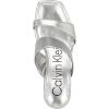 Calvin Klein Women’s Hestia Heeled Sandal(Silver)