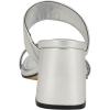 Calvin Klein Women’s Hestia Heeled Sandal(Silver)