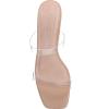 Chinese Laundry womens YantiHeeled Sandal(Clear)