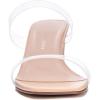 Chinese Laundry womens YantiHeeled Sandal(Clear)