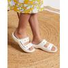 Crocs Unisex Adult Baya Slide Sandals(White)