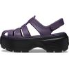 Crocs unisex-adult Stomp Fisherman Sandal(Dark Iris)