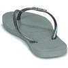 Havaianas Women’s Flip Flop Sandal(Steel Grey Rainbow Grey Glitter)