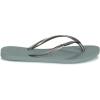 Havaianas Women’s Flip Flop Sandal(Steel Grey Rainbow Grey Glitter)