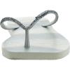 Havaianas Women’s Slim Square Glitter Party flip-Flop-Sandals(Beige)
