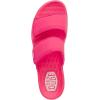 Hey Dude Delray Slide Classic – Sandals for Women – Textile and Synthetic Upper – Cotton Lining – EVA Outsole(Electric Pink)