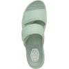 Hey Dude Delray Slide Classic – Sandals for Women – Textile and Synthetic Upper – Cotton Lining – EVA Outsole(Jade)
