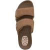 Hey Dude Delray Slide Classic – Sandals for Women – Textile and Synthetic Upper – Cotton Lining – EVA Outsole(Tobacco Brown)
