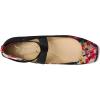 Jessica Simpson Women’s Mandalaye Ballet Flat(Black Blossom Burst)
