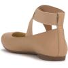 Jessica Simpson Women’s Mandalaye Ballet Flat(Buff Smooth)