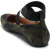 Jessica Simpson Women’s Mandalaye Ballet Flat(Camo Green)