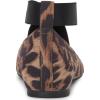 Jessica Simpson Women’s Mandalaye Ballet Flat(Natural Dolly Leopard)
