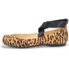 Jessica Simpson Women’s Mandalaye Ballet Flat(Natural Tiger Print)