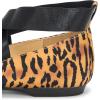 Jessica Simpson Women’s Mandalaye Ballet Flat(Natural Tiger Print)