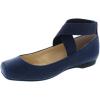 Jessica Simpson Women’s Mandalaye Ballet Flat(Navy Baby)
