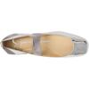 Jessica Simpson Women’s Mandalaye Ballet Flat(Silver)