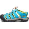 KEEN Boy’s, Newport H2 Boundless Sandal – Little Kid & Big Kid(Blue Atoll/Daiquiri Green)