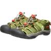 KEEN Boy’s, Newport H2 Boundless Sandal – Little Kid & Big Kid(Dark Olive/Scarlet Ibis)