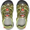 KEEN Boy’s, Newport H2 Boundless Sandal – Little Kid & Big Kid(Dark Olive/Scarlet Ibis)