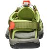 KEEN Boy’s, Newport H2 Boundless Sandal – Little Kid & Big Kid(Dark Olive/Scarlet Ibis)