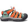 KEEN Boy’s, Newport H2 Boundless Sandal – Little Kid & Big Kid(Granite Green/Scarlet Ibis)