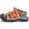 KEEN Boy’s, Newport H2 Boundless Sandal – Little Kid & Big Kid(Granite Green/Scarlet Ibis)
