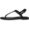 Michael Kors Women’s Astra Thong Flat Sandal(Black)
