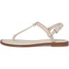 Michael Kors Women’s Astra Thong Flat Sandal(Light Sand)