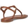 Michael Kors Women’s Astra Thong Flat Sandal(Luggage)