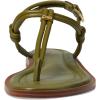 Michael Kors Women’s Astra Thong Flat Sandal(Smokey Olive)