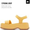 SOREL Women’s Dayspring Ankle Strap Sandals(Yellow Ray  Yellow Ray)