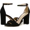 Sam Edelman Women’s Robyn Heeled Sandals(Black 1)