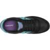Saucony Unisex Jazz 81 Sneaker(Black/Turquoise)