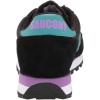 Saucony Unisex Jazz 81 Sneaker(Black/Turquoise)