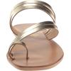 Seychelles Women’s Summer Rain Flat Sandal(Gold)
